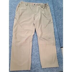 Free Soldier Softshell Pants Mens 42 Insulated Performance Utility Pockets Brown